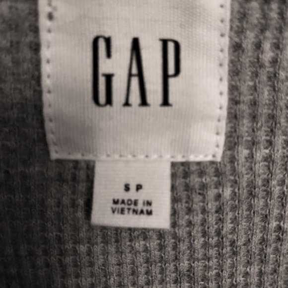 GAP Waffle Crew Long-sleeve Men's shirt--Small - Picture 2 of 3
